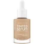 Catrice Nude Drop Tinted Serum Foundation, base-suero hidratante, 030C, 30 ml