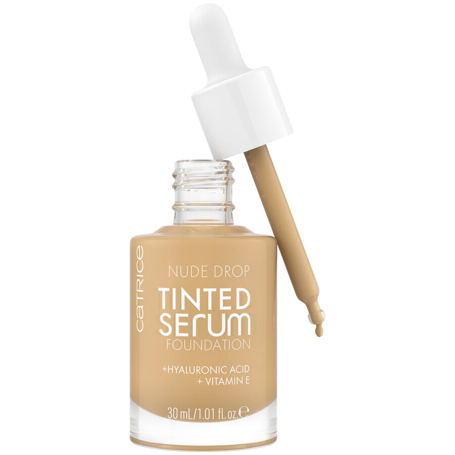 Catrice Nude Drop Tinted Serum Foundation, fond de teint hydratant-sérum, 040N, 30ml