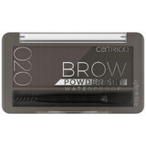 Catrice Brow Powder Set Waterproof, Brauenset, Nr. 20 Aschbraun, 4 g