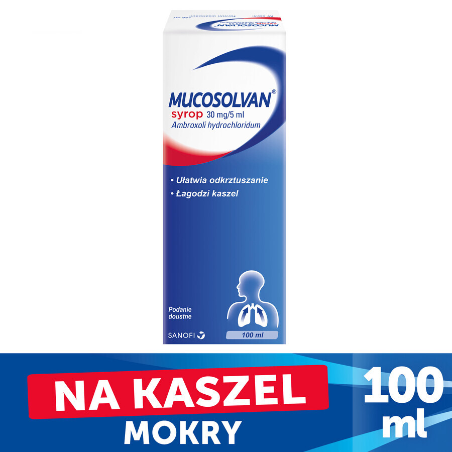 Mucosolvan 30 mg/5 ml, Sirup, 100 ml