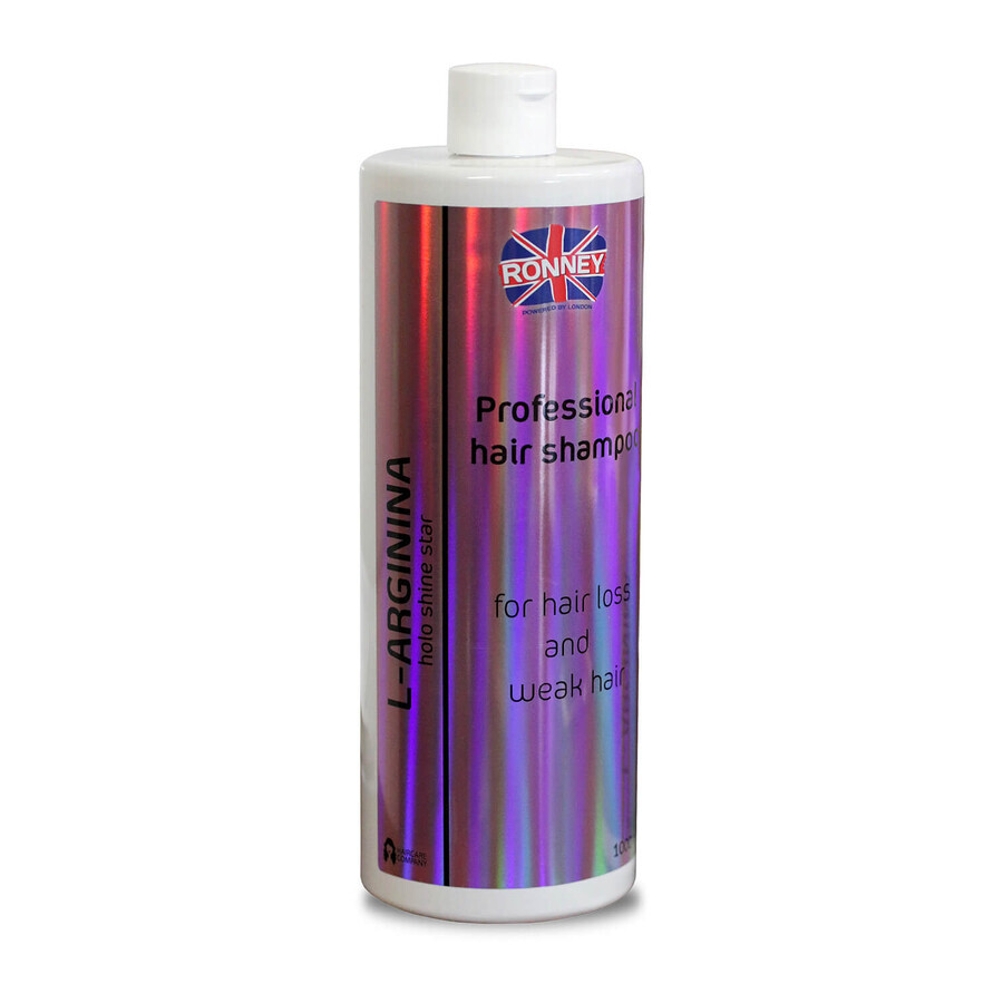 Ronney HoLo Shine Star L-Arginin, Haarausfall Shampoo, 1000 ml