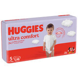 Huggies Ultra Comfort, couches, Disney, taille 5, 11-25 kg, Mega, 58 pièces