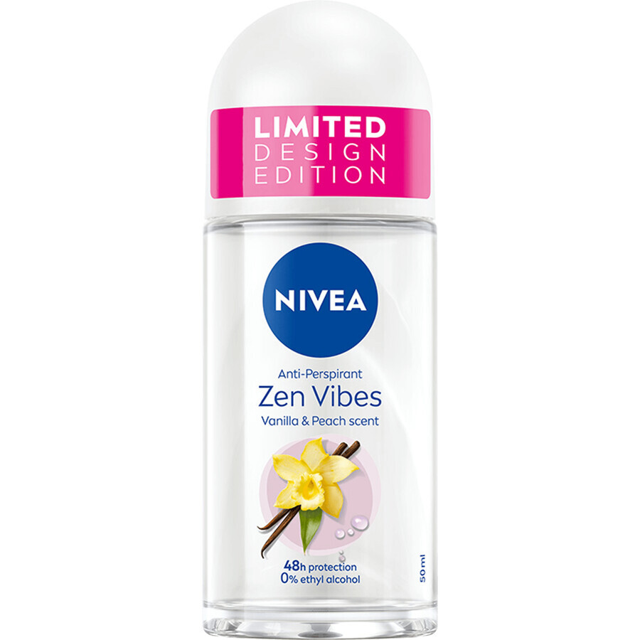 Nivea Zen Vibes, roll-on anti-transpiration, 50 ml