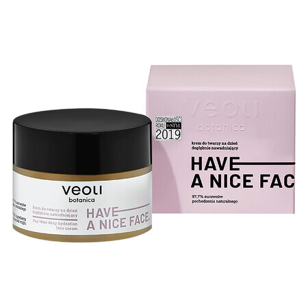 Veoli Botanica Have a Nice Face, diep hydraterende dagcrème, 50 ml