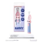 Vitammy Bunny, periuță de dinți sonică pentru copii, roz, 0-3 ani, 1 buc