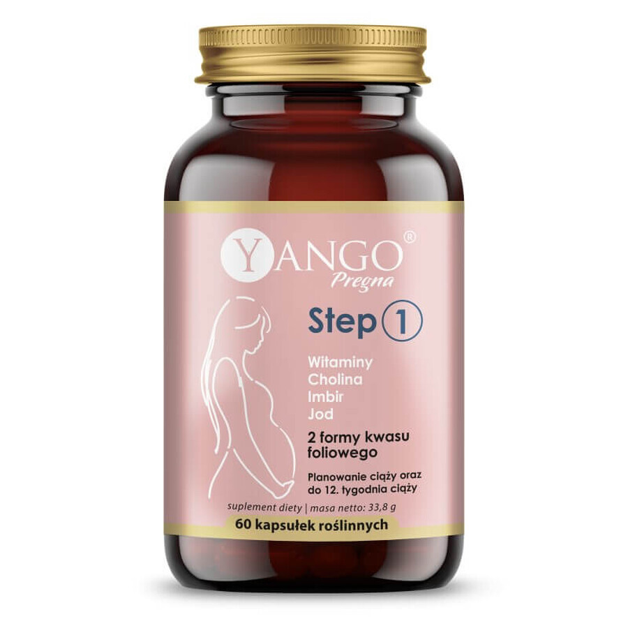 Yango Pregna Step 1, 60 vegetable capsules