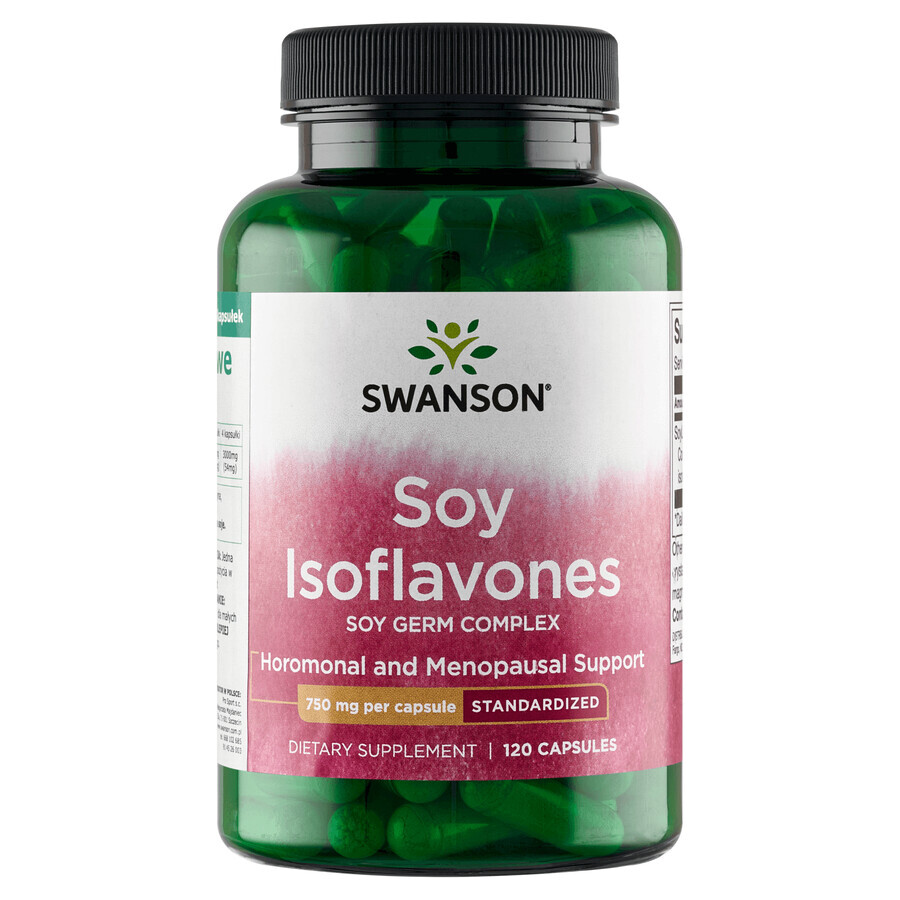 Swanson Soja-Isoflavone, Soja-Isoflavone, 120 Kapseln