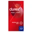 Durex Feel Thin Classic condoms with more lubricant, thin, 12 pieces