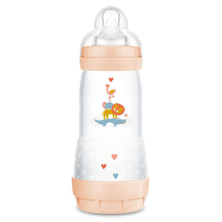 MAM Perfect Start Anti-Colic, sticlă anti-colică, Better Together, fetiță, de la 4 luni, 320 ml