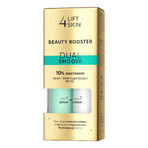 Lift4Skin Beauty Booster Dual Smooth Set, Serum 10% Niacinamid, 15 ml + glättende Creme, SPF 30, 15 ml