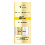 Lift4Skin Beauty Booster Dual Revital set, ser cu 12% vitamina C, 15 ml + cremă revitalizantă, SPF 30, 15 ml