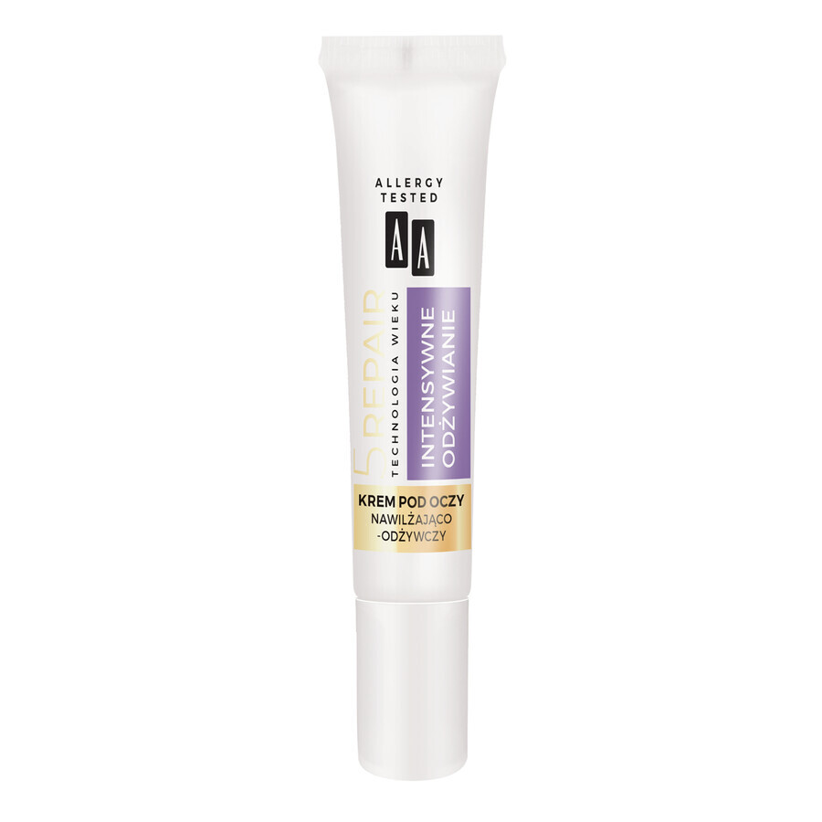 AA Age Technology 5 Repair 70+ Intensive Nourishing, moisturizing and revitalizing eye cream, 15 ml