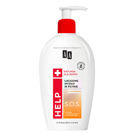 AA Help SOS, jabón líquido suave con d-pantenol, 300 ml