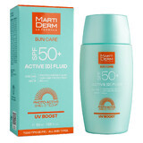 MartiDerm Sun Care Active D, Gesichtsfluid mit Sonnenschutz SPF 50+, 50 ml