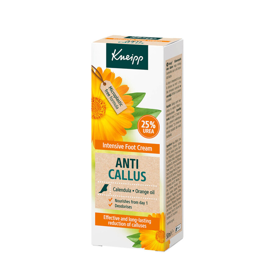 Kneipp, intensieve crème voor de eeltige huid, 50 ml