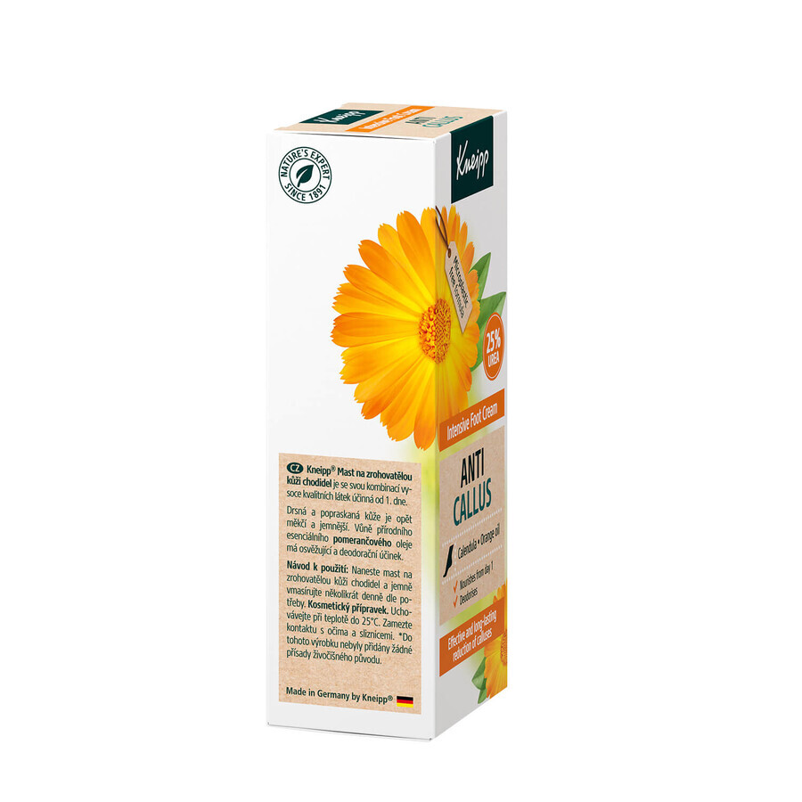 Kneipp, intensieve crème voor de eeltige huid, 50 ml