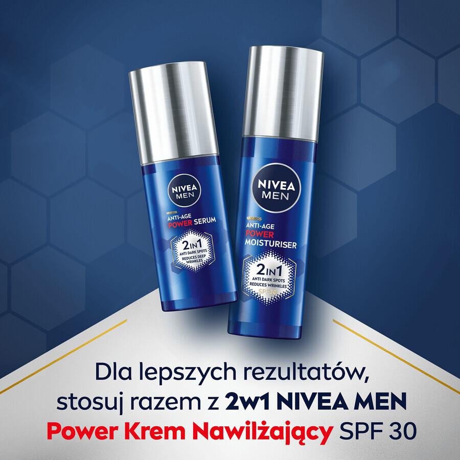 Nivea Men Anti-Age Power Serum, Anti-Pigmentierungsserum, 30 ml