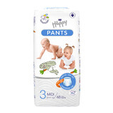 Bella Baby Happy Pants, Windeln, Größe 3 Midi, 6-11 kg, 48 Stück