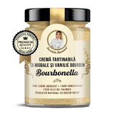 Crema tartinabila cu migdale si vanilie bourbon, Bourbonella, Secretele Ramonei, 350g, Remedia