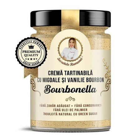 Bourbonella Mandel-Vanille-Bourbon-Aufstrich, Bourbonella, Ramona's Secrets, 350g, Remedia