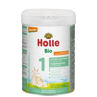 Holle Bio 1, lapte pentru sugari pe bază de lapte de capră, de la naștere, 800 g