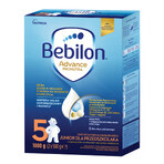 Set Bebilon Advance Pronutra 5 Junior, formula nutriente a base di latte, per bambini in età prescolare, 3 x 1000 g