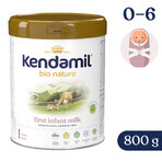 Kendamil Bio Nature 1, leche infantil, desde el nacimiento, 800 g