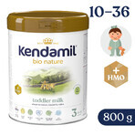 Kendamil Bio Nature 3 HMO+, lapte pentru copii, după 10 luni, 800 g