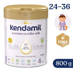 Kendamil Premium 4 HMO+, leche junior, a partir de 24 meses, 800 g