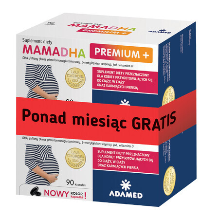 MamaDHA Premium+ Set, 2 x 90 Kapseln