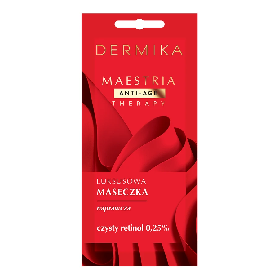 Dermika Maestria, luxe herstellend masker, pure retinol 0,25%, 7 g