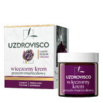 Uzdrovisco Black Tulipan Intense, crema antiarrugas de noche, 50 ml