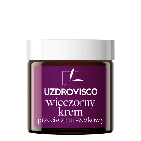 Uzdrovisco Black Tulip Intense, Anti-Falten-Creme für den Abend, 50 ml