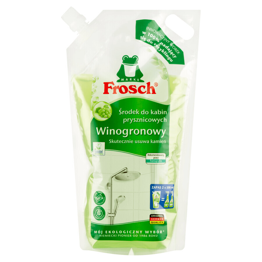 Frosch, douche reiniger, druif, reserve, 1000 ml