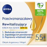 Nivea 55+, crème de jour anti-rides revitalisante SPF 15, 50 ml