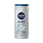 Nivea Men Silver Control Kit, Aftershave Balsam, antibakteriell, 100 ml + Antitranspirant Roll-on, 48h, 50 ml + 3-in-1 Duschgel für Gesicht, Körper und Haare, 250 ml