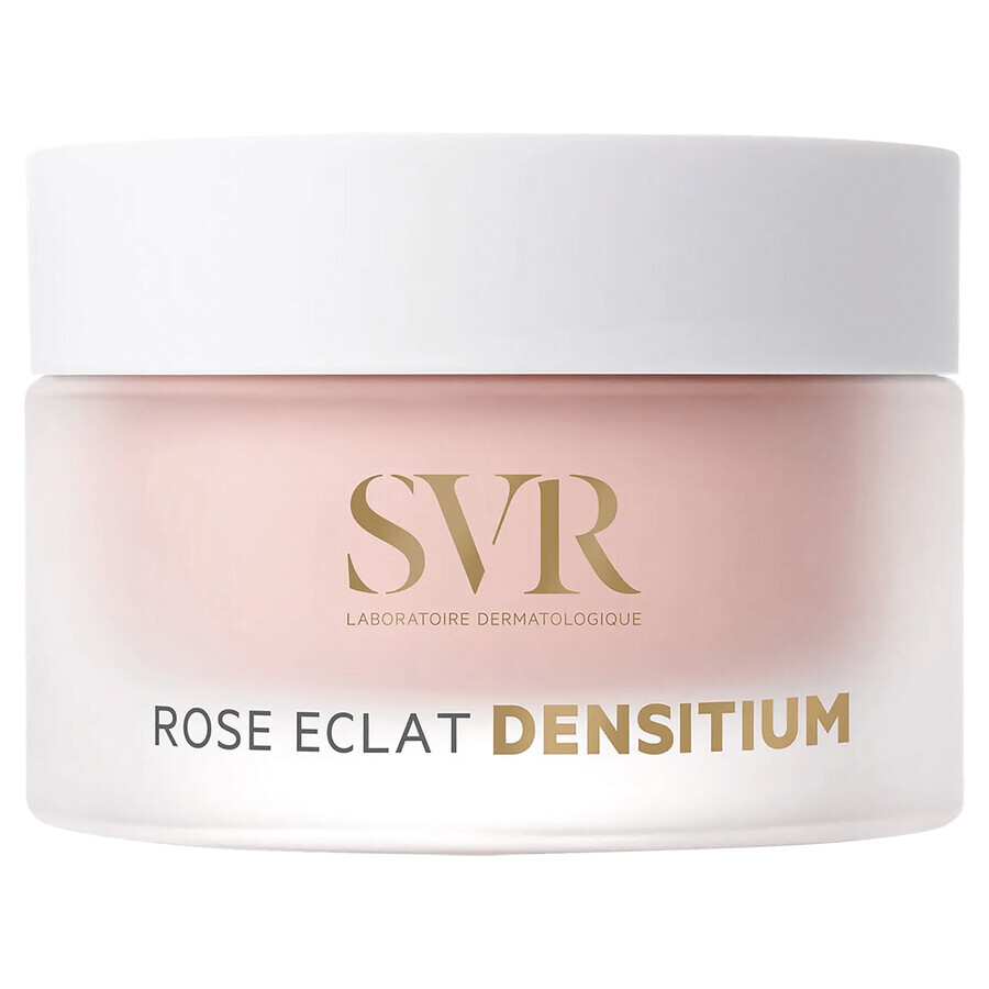 SVR Densitium Rose Eclat Reno Set, Anti-Ageing-Creme, 50 ml + Nachtgesichtslotion, 15 ml + Kosmetiktasche als Geschenk