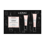 Lierac Hydragenist Set, feuchtigkeitsspendende Illuminationscreme, 50 ml + Serum, 15 ml + Augencreme, 7,5 ml als Geschenk