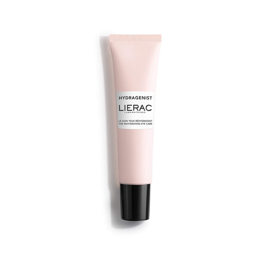 Lierac Hydragenist set, crème-gel hydratante illuminante, 50 ml + sérum, 15 ml + crème pour les yeux, 7,5 ml en cadeau