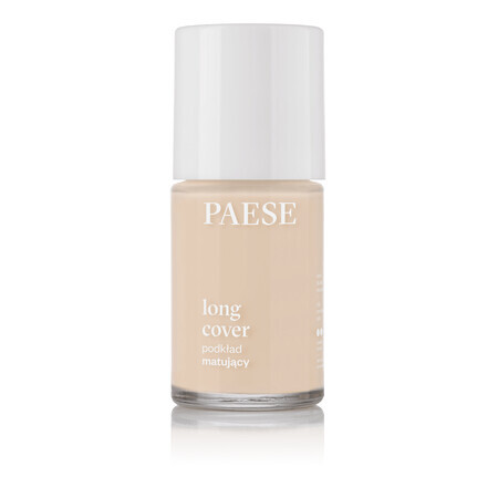 Paese Long Cover, mattifying foundation, 01M Porcelain, 30 ml