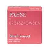 Paese x Krzyszkowska Blush Kissed, cream blush, 03, 4 g