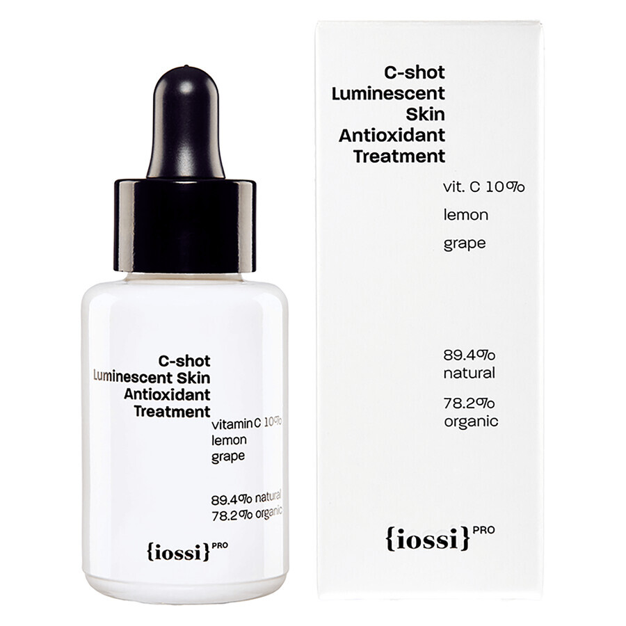 Iossi Pro Hey Skin! Antioxidant și antipoluare, ceață de față, 100 ml + ser de față, 30 ml