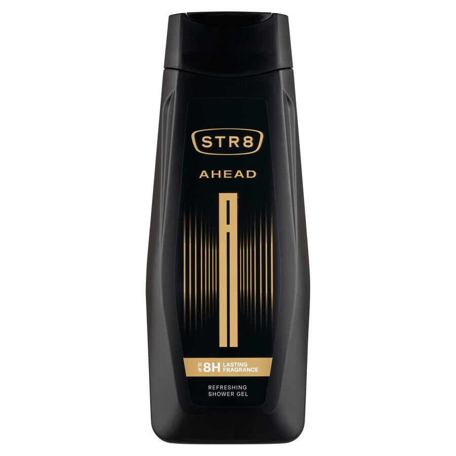 STR8 Set Ahead, aftershave, 100 ml + deodorant spray, 150 ml + gel de duș, 250 ml