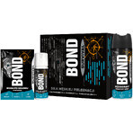 Bond Survival Kit, Aftershave, 100ml + Deodorant, 150ml + Rasierschaum, 50ml