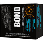 Bond Survival Kit, Aftershave, 100ml + Deodorant, 150ml + Rasierschaum, 50ml