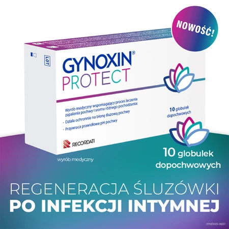 Gynoxin Protect, globules vaginaux, 10 unités