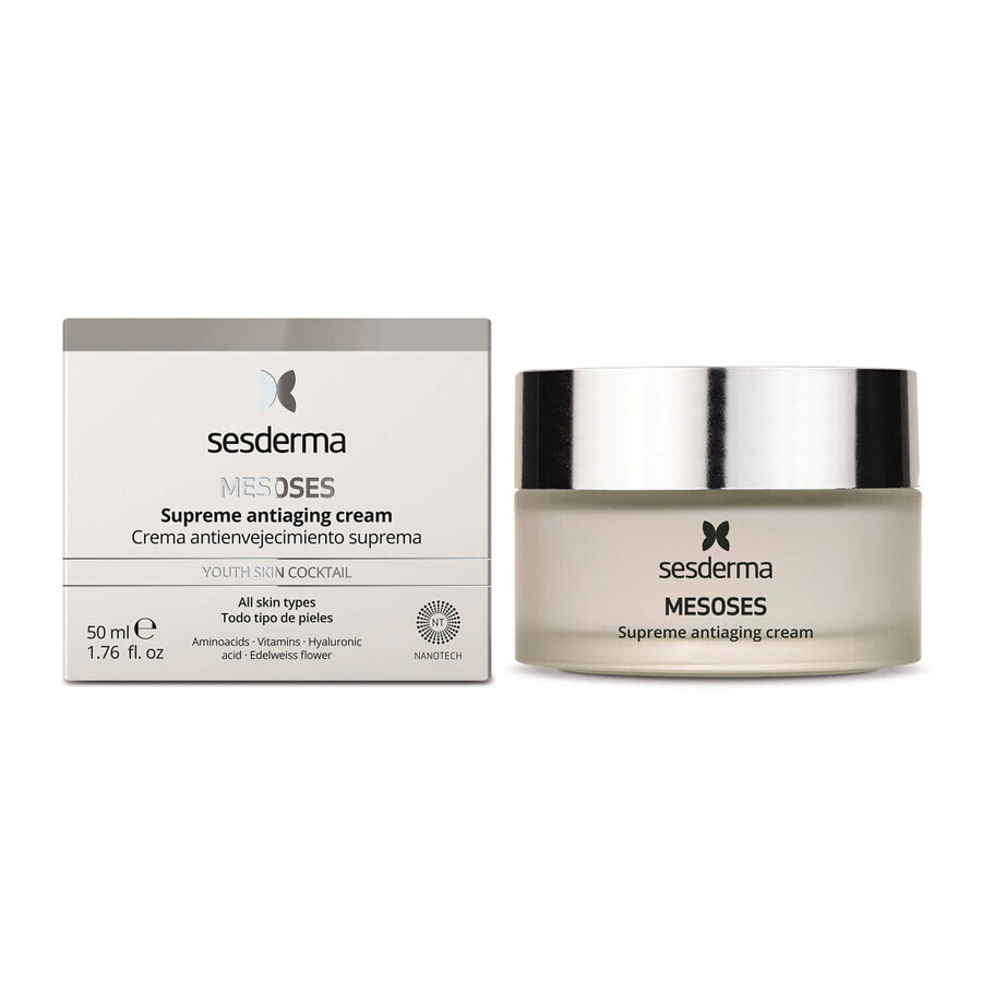 Sesderma Mesoses Set, Anti-Ageing-Gesichtscreme, 50 ml + Anti-Ageing-Serum, 30 ml