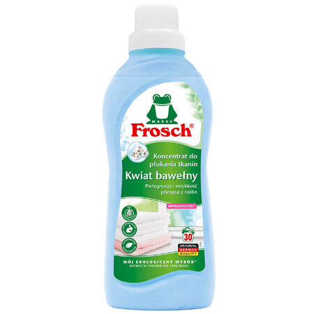 Frosch, wasverzachter concentraat, katoenbloem, 750 ml