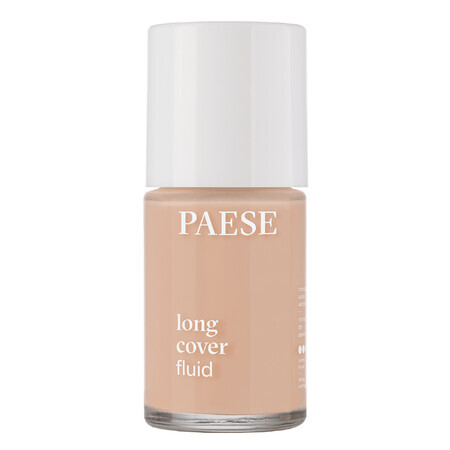 Paese Long Cover Fluid, dekkende foundation, 03 Golden Beige, 30 ml