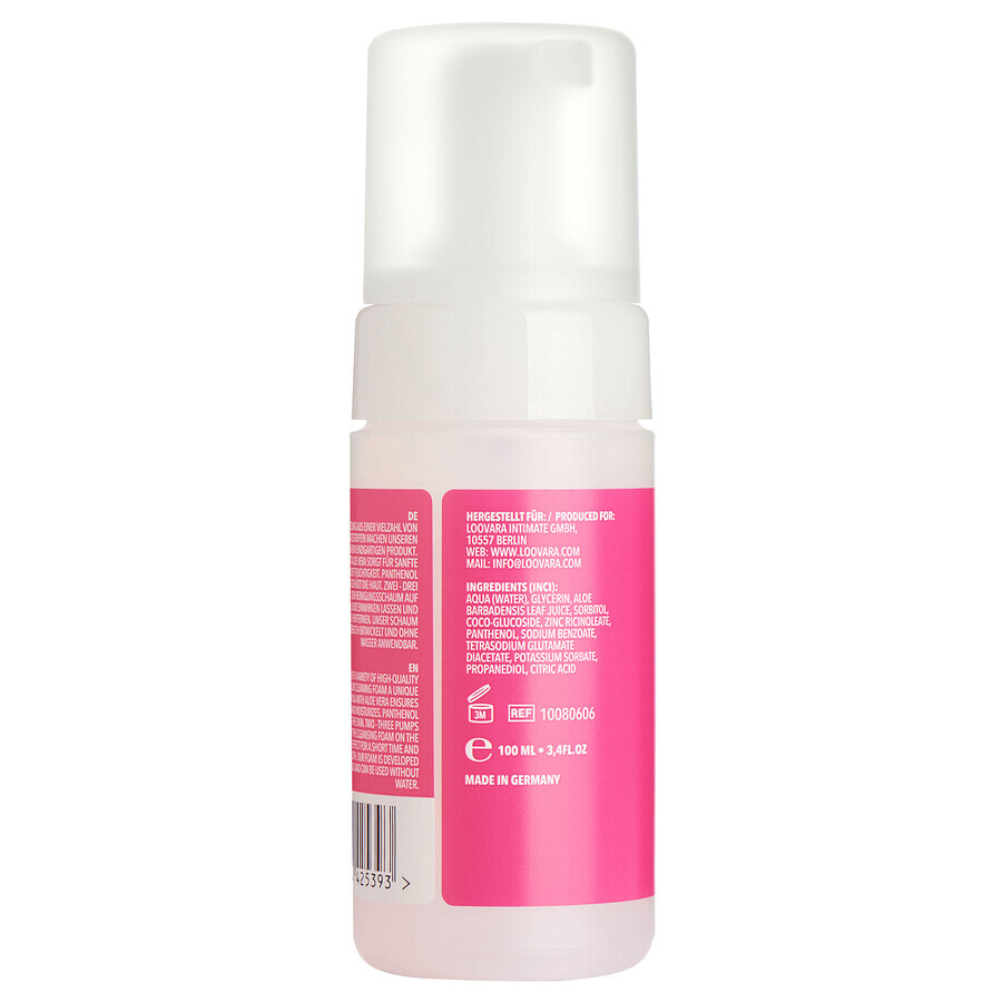 Loovara Pussy Polish, Reinigungsschaum für den Intimbereich, 100 ml